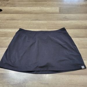Title Nine Black Skort Skirt Athletic Women's Size Large